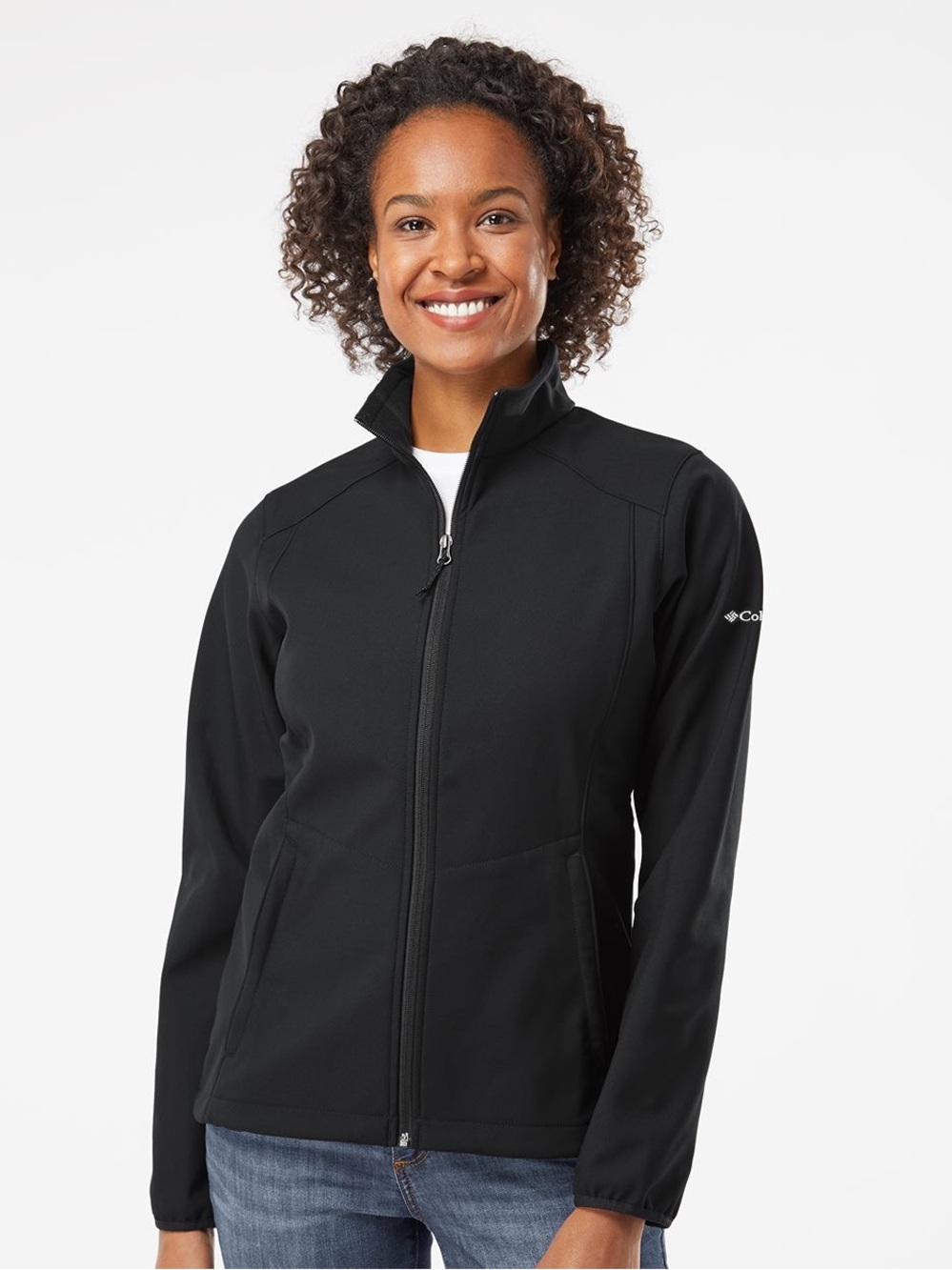 Columbia Women's Black Softshell Jacket - Full Zip